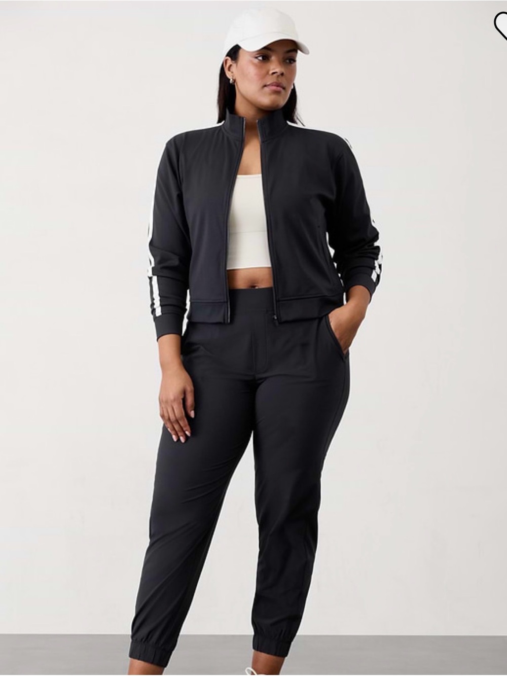 Athleta Brooklyn Textured Jogger Mid Rise